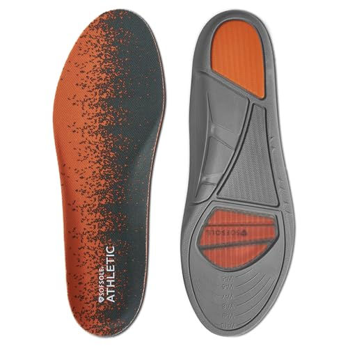 Sof Sole Athletic Trim-to-Fit Insole: A Gel-Cushioned Insole for Enhanced Shock Absorption, Women's 5-11