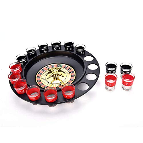 Image of Awestuffs Fun Games for Adults & Game Night Party Games (Drinking Roulette)
