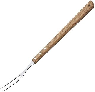Tramontina Churrasco 46cm Stainless Steel Carving Fork with Wooden Handle