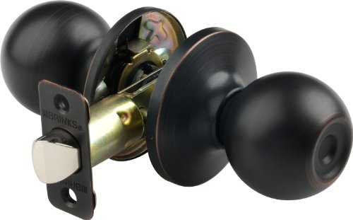 Brinks 2115-150 Ball Style Door Knob For Hall And Closet, Tuscan Bronze #TOP15