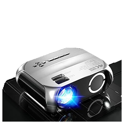 Smart Wi-Fi Miniprojektor, 150 ANSI Bärbar Projektor, 4K/HDR10 Videobehandling, 88 LED-ljuskälla Keystone Correction, TV-projektorer För Smartphone/PC/TV Box/HDMI/USB (Color : Wireless)