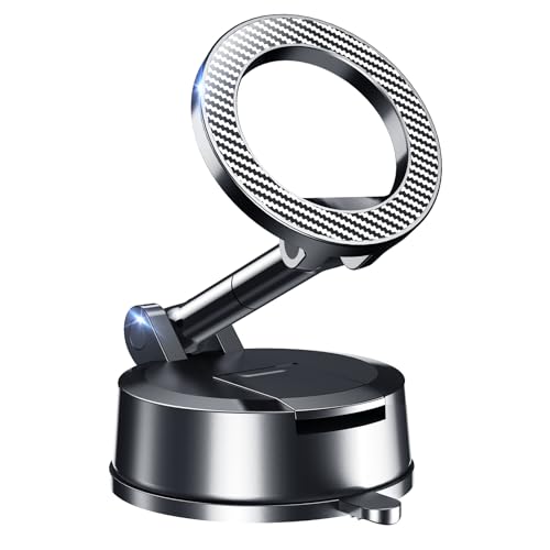 Qifutan for MagSafe Dash Mounted Holders Phone Holders for Your Car Phone Mount for Car Windshield Dashboard Universal Desk Mounts Hands Free Automobile Cell Phone Holder Fit for iPhone Smartphone