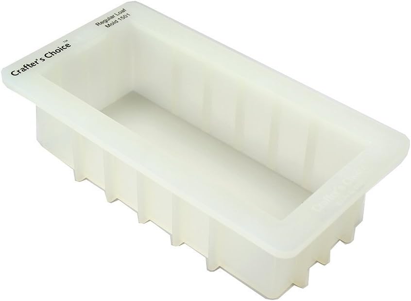 Regular Silicone Loaf Soap Mold by Crafter's Choice