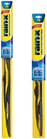 Rain-X 820145 WeatherBeater Wiper Blades, 26" and 18" Windshield Wipers (Pack Of 2), Automotive Replacement Windshield Wiper Blades That Meet Or Exceed OEM Quality And Durability Standards
