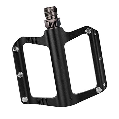 Pedal de bicicleta BESPORTBLE, pedal de liga de alumínio, antiderrapante, acessórios para bicicleta,