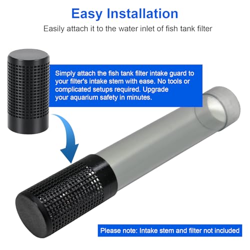 Image of Aquarium Filter Intake Guard Replacement for Aqua-Clear 70 /110, Fish Tank Canister Filters Cover Protect Aquatic Life, Aquarium Intake Filter - 1 Pack