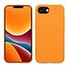 Produktbild kwmobile Hülle kompatibel mit Apple iPhone 16e Hülle - weiches TPU Silikon Case - Cover geeignet für kabelloses Laden - Fruity Orange