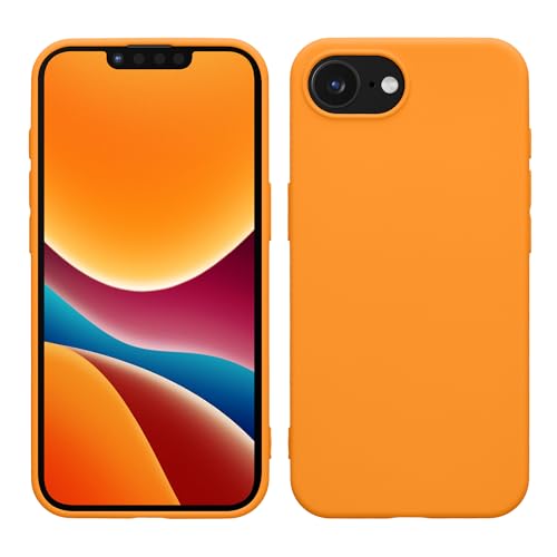 Ya en manzanajugosa.com: kwmobile Funda para Apple iPhone 17e / iPhone 16e Carcasa - Ultrafina de TPU y Silicona con Bordes elevados anticaídas - Naranja afrutado