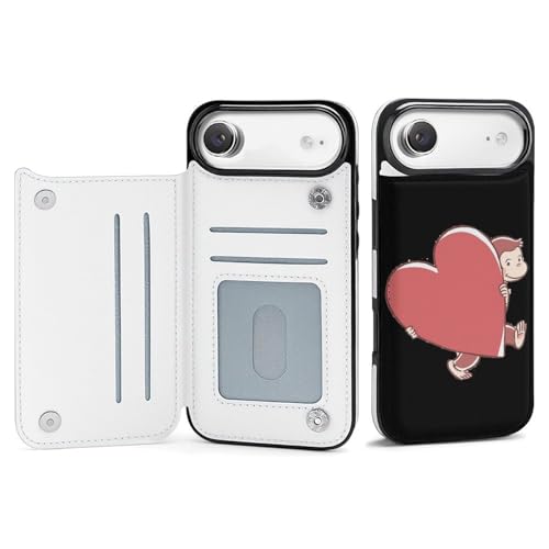 手帳型 おさるのジョージ (1) 対応 iPhone 17 Air ケース カード収納 スマホケース 財布型 携帯ケース 軽量 全面保護 スタンド機能 おしゃれ お祝いギフト