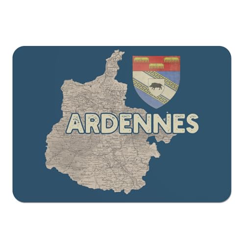 Sets de table en liège Ardennes napperons bleus de prestige grand format