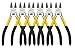 Wire Cutters, 6 Pack, BOOSDEN 6.5