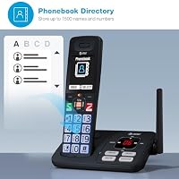 AT&T 2 Handsets Cordless Phone with Answering System — BL108-2 — image 10