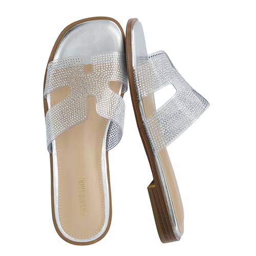 Voyage Cutout Strap Slides for Women