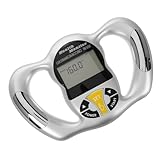 PLAFOPE Handheld Digital Body Fat Analyzer Bmi Calculator Portable Health Monitor for Fitness Tracking Accurate Body Fat and Bmi Measurement Lightweight and Easy to Use