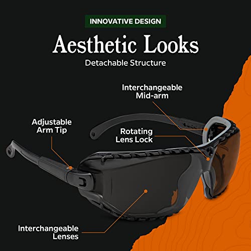 نظارات حماية باليستية تكتيكية من بلو زي رو لحماية العينين للرجال والنساء، حماية العينين لميدان الرماية/الصيد، نظارات شمسية باليستية عسكرية احترافية، نظارات أمان للعينين شفافة للرجال، متوافقة مع اختبار