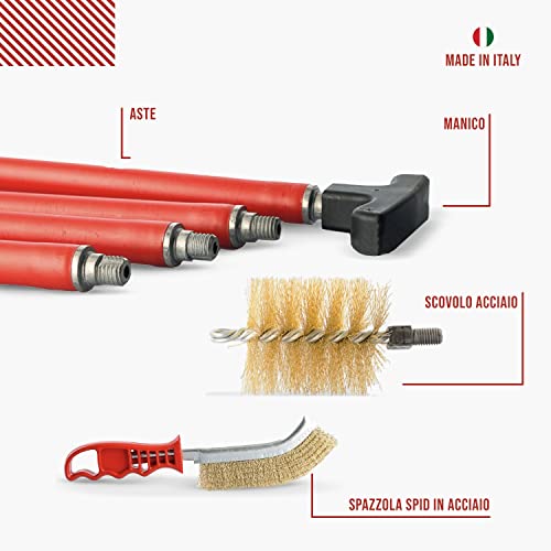 BARETTO - Kit per la Pulizia del Camino - Prolunga...