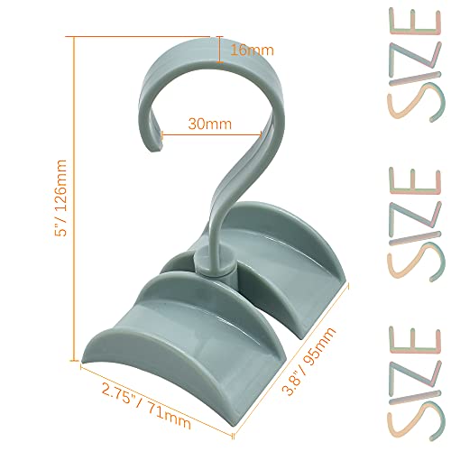 Closet Handbag Organizer 360 Degree Rotating Belt Scarf Tie Rack Holder Multi-Function Hook 4 Color #TOP1