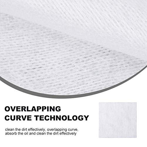 BESPORTBLE 200Pcs Non-Woven Makeup Remover Fabric Cloths 4X4 Inch Soft Wipes for Facial Cleansing and Daily Skincare Use - Image 2
