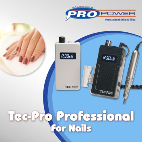 Pulidor de uñas portátil y recargable Tec-Pro miniatura 2