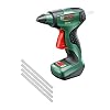 Bosch Akku Klebepistole PKP 3,6 LI (Micro-USB Ladegerät, 4 x Klebesticks Ultra Power (3,6 V))