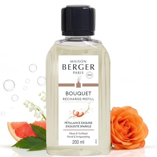 Maison Berger – Recharge Bouquet Parfumé Pétillance Exquise – Parfum d’intérieur pour la...