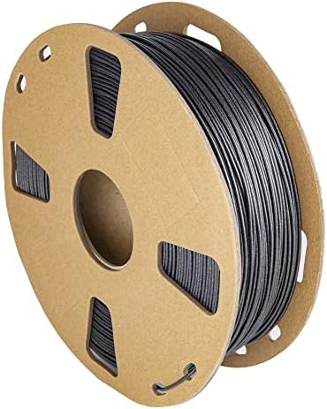 PLA Filament 1.75 mm Bundle, TINMORRY 3D Printer Filament, Net Weight 2KG, Black+Grey+Royal Blue+Orange