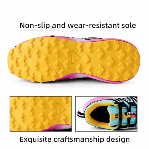 Hike Shoes for Men Women, Hike Orthopedic Balance Sneakers, Outdoor Breathable Lightweight Non-Slip Comfort Slip-On Hiking Sneakers4