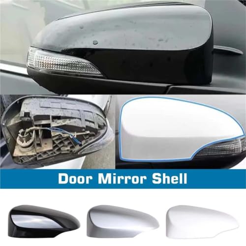 Coque pour Vitz 2012-2019 argentée contre rayures de rétroviseur - 3