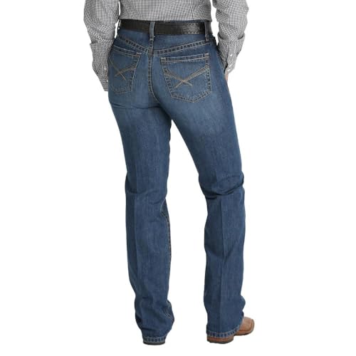 Cinch Women's Emerson Relaxed Straight Leg Jeans Denim 5 XL