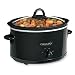 Crock-Pot 4-Quart Manual Slow Cooker, Black