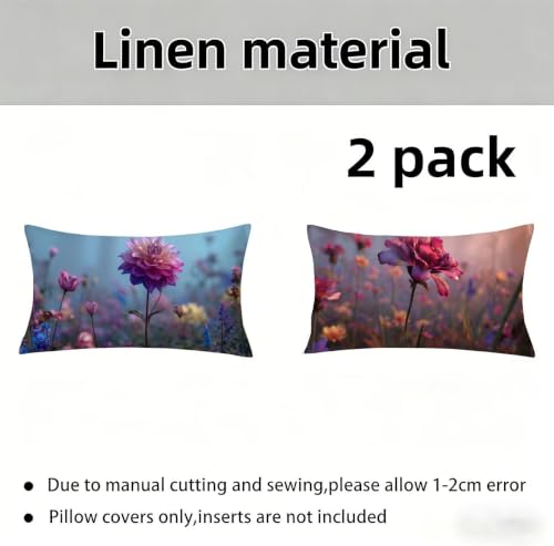 Housse de coussin fleurs pour une décoration de printemps zen