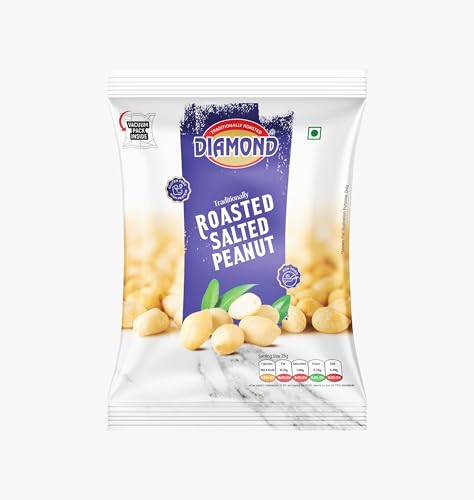 Image of DIAMOND VACUUM SALTED PEANUTS 180 GM (Pack Of 2)