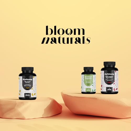 Kurkuma Kapseln Hochdosiert - 400 Kapseln (13 Monate) mit 700mg mit Curcumin & Piperin - vegan und mit Liebe aus Deutschland - Curcuma Kapseln - Laborgeprüft - Verpackung kann variieren