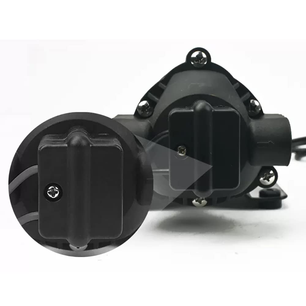 Bomba de Refuerzo de 220V 7L/MIN, Bomba de Diafragma Eléctrica Bomba de Riego Agrícola Bomba Autocebante de Pulverización de Cabezal Alto