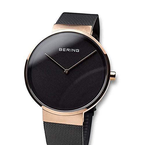 Image of Bering Classic Analog Black Dial Men's Watch-14539-166