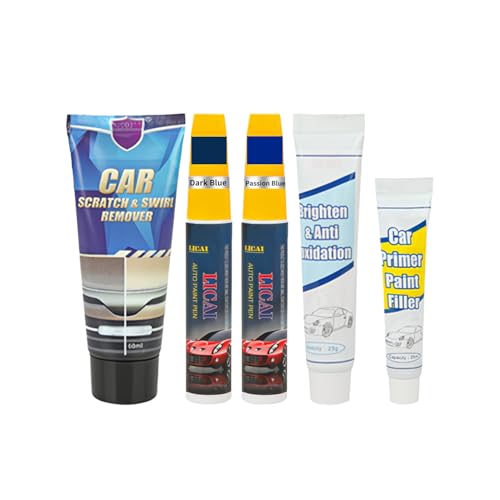 Perechges Quita Arañazos Coche para Reparación de Arañazos de Pintura (12, Azul)