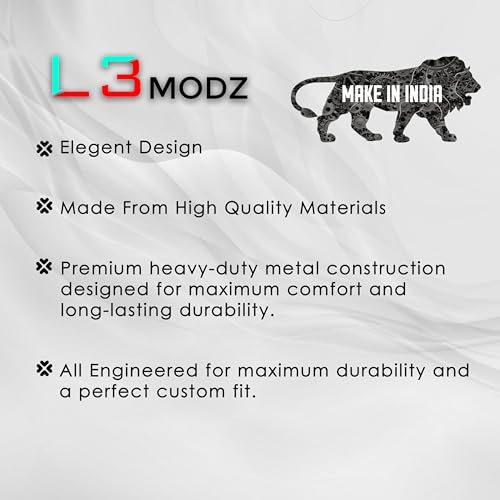 Image of L3 MODZ XSR 155 Radiator Guard - Honeycomb Design Grill Protector | High Airflow (1, red)
