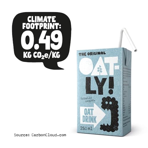 Oatly Oat Drink Original Carton 18 x 250ml (with paper straw)