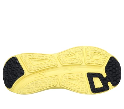 Skechers Skechers Men's Hands Free Slip-ins Max Cushioning Endeavour - Exciton Sneaker, White/Multi, 10.5