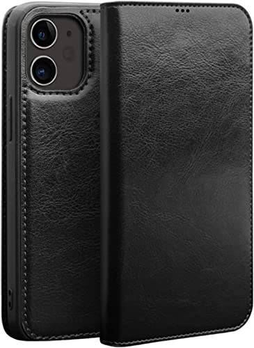 Étui à rabat iPhone 12 avec fentes cartes béquille intégrée protection