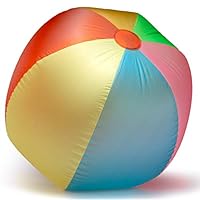 Algopix Similar Product 14 - Giant Beach Ball  Huge Inflatable 48