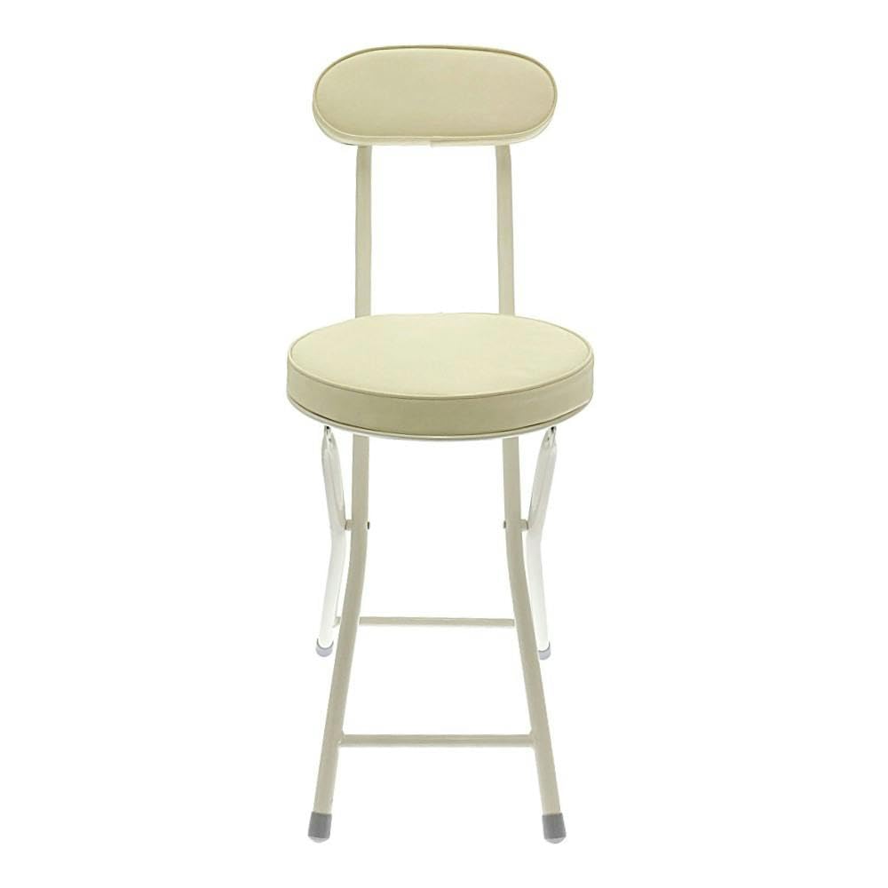Amazon｜カインズ(CAINZ) 折りたたみチェア アイボリー 幅30cm 奥行
