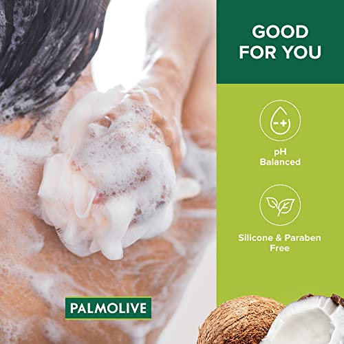 Image of Palmolive Aroma Morning Tonic Body Wash, 750ml Shower Gel Single Pump Bottle & Palmolive Coconut Joy Body Wash, 250ml