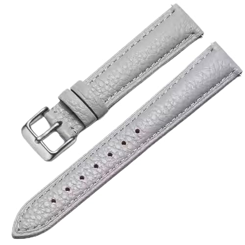 Image of Genuine Leather Watch Band Hand-Stitched Texture Padded Italian Leather Strap Quick Release 12mm 13mm 14mm 15mm 16mm 17mm 18mm 19mm 20mm 21mm 22mm 23mm 24mm Replacement Band for Women Men