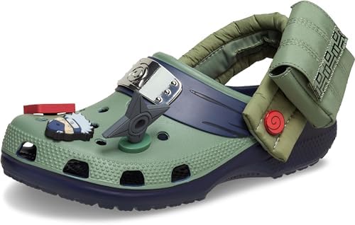 Crocs Unisex-Adult Naruto Classic Clog, Blue, 6 SG Men/ 8 SG Women