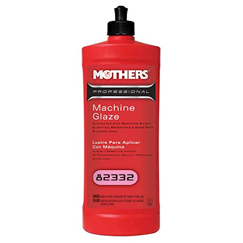 Mothers 82332 Professional Machine Glaze - 32 oz. , Red
