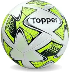 Bola De Futebol Profissional Topper Futsal Tech Fusion 22- Tamanho Oficial para Quadra | Ideal para Treinos e Jogos e Lazer