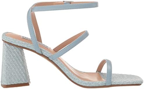 Steve Madden Women's Bayley Heeled Sandal, Blue, 10 | Image 5