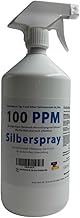 Natur Total kolloidales Silberspray Hund Katze WICHTIG: 100PPM hochdosiert 1000ml Silber Spray Kolloidales-Silber