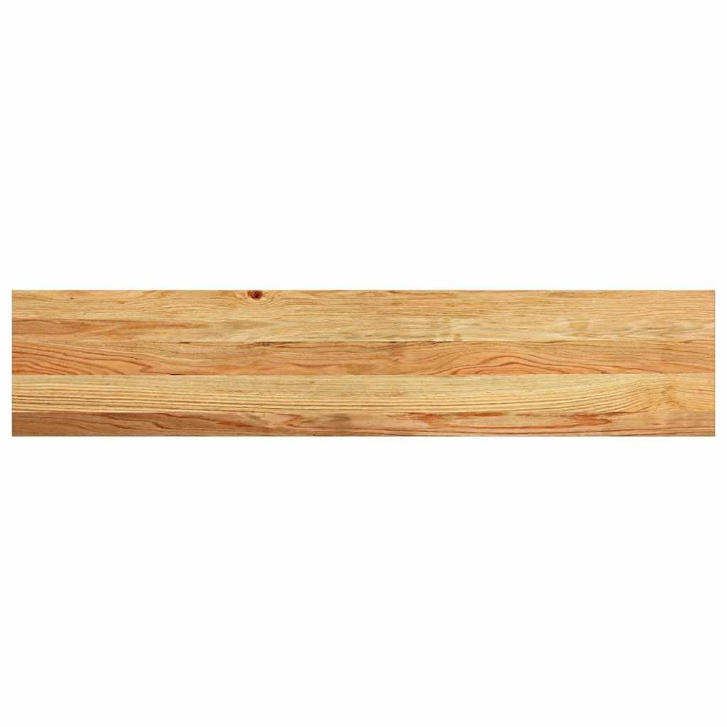 Générique Stopnie schodowe z litego dębu 2 sztuki jasnobrązowy 120x25x2 cm, stopnie z litego drewna na schody lub parapet
